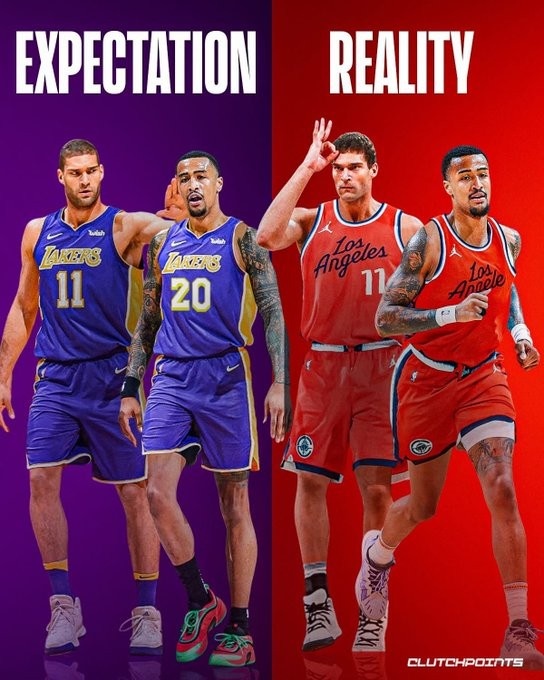 有意多年?大洛和科林斯都曾和湖人传绯闻 最终都成为快船球员